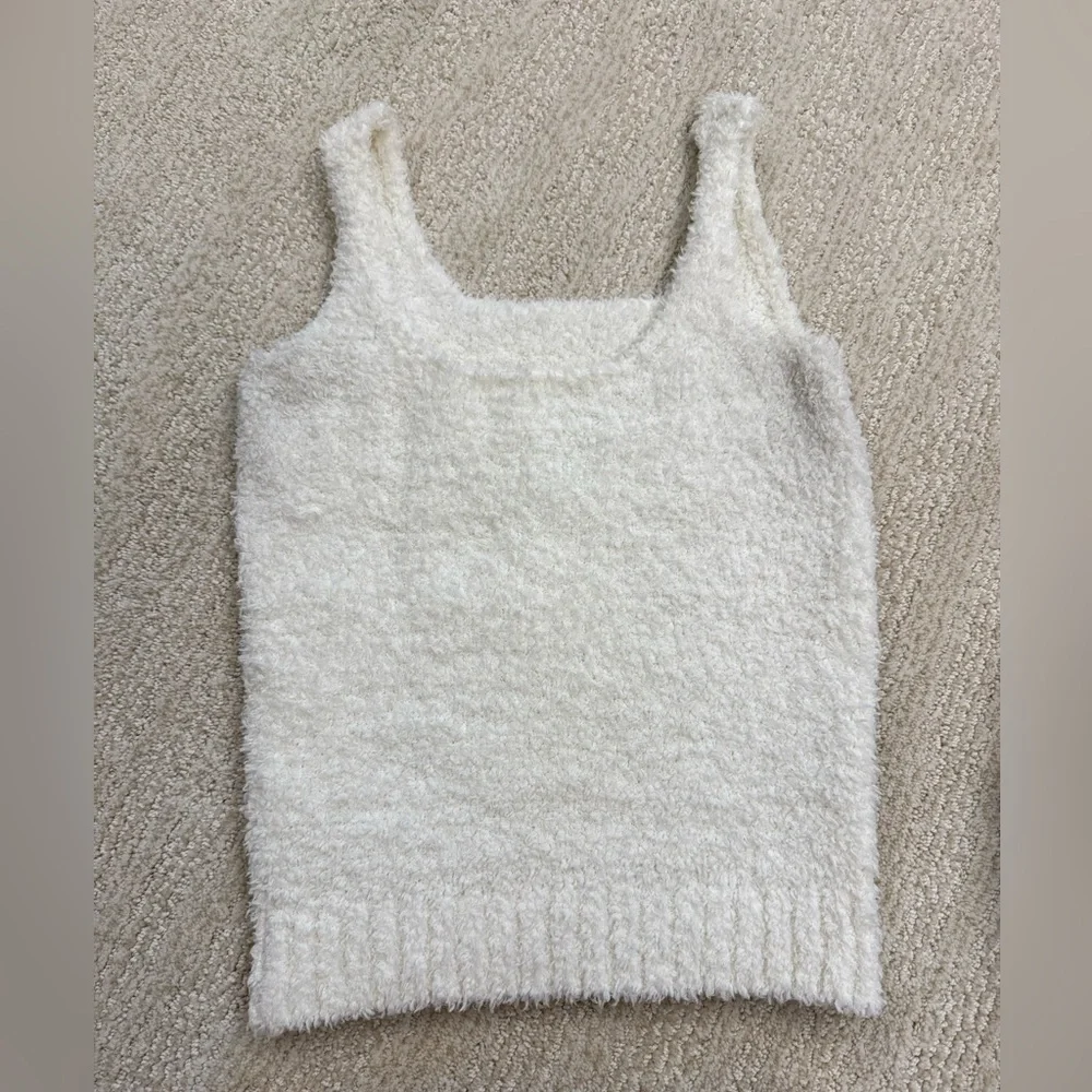 SKIMS Cozy Knit bouclé tank & shorts S